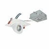 Nora Lighting 2in M2 Trimless LED Downlight, 850lm, 4000K, Matte Black finish NM2-2RTLDC8540BB NM4-SETMPW